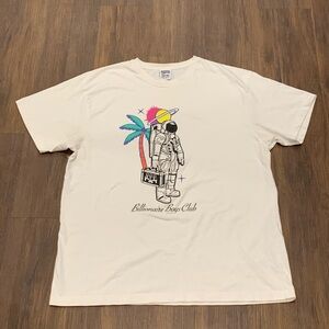 Billionaire Boys Club White Astronaut Tee